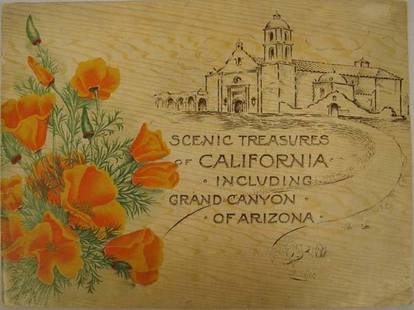 1908 Fred Harvey's Scenic Treasures of California (1 of 6)