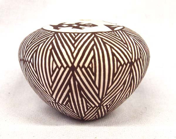 Acoma Pottery Lizard Seed Jar by Paula Dominguez (1 of 3)