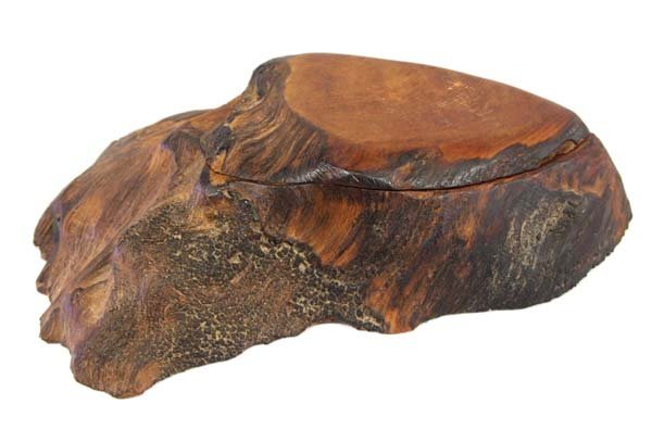 Beautiful Hand Crafted Wood Trinket Box (1 of 2)