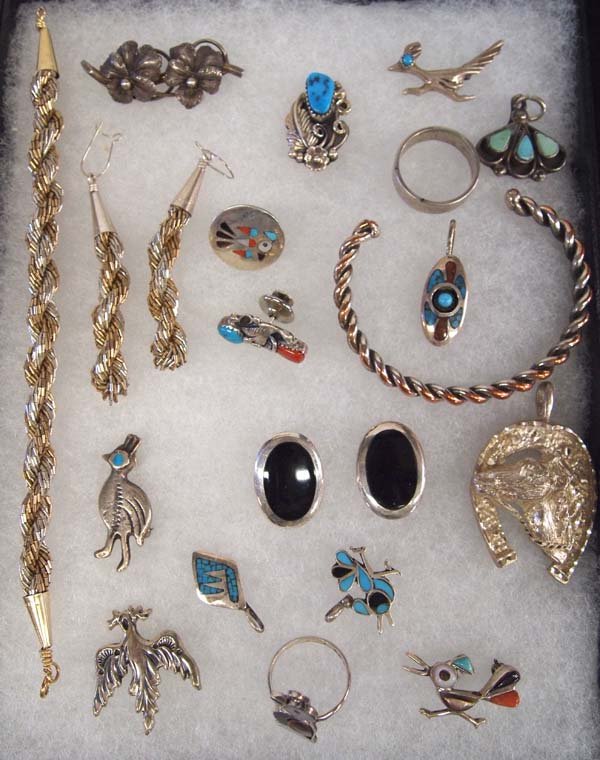 Collection of Native American Sterling Jewelry (1 of 3)