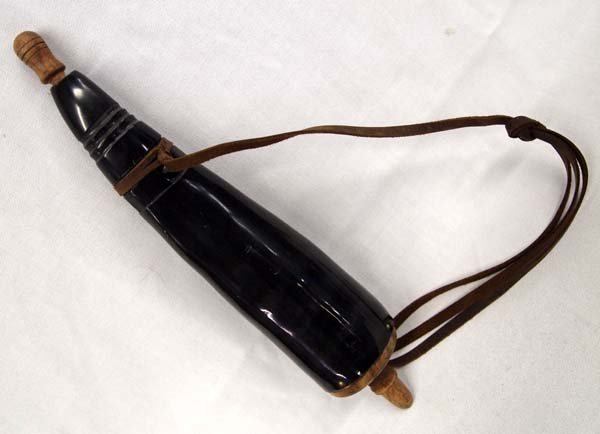 Hand Crafted Black Powder Horn (1 of 3)