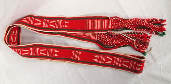 Native American Fringed Hopi Dance Sash (1 of 2)