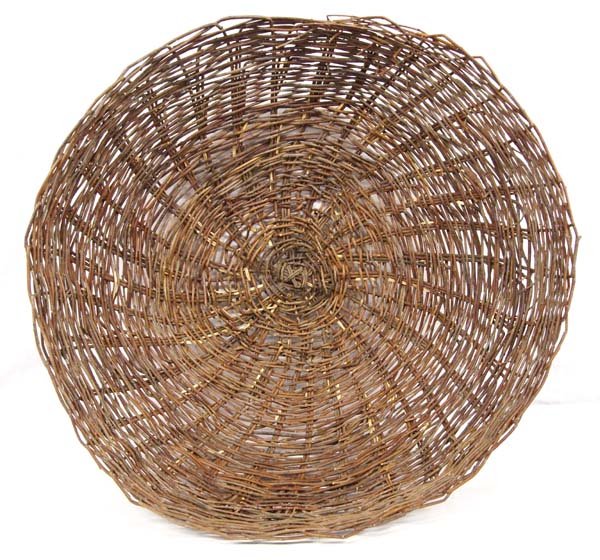 Large Native American Miwok Red Willow Basket (1 of 2)
