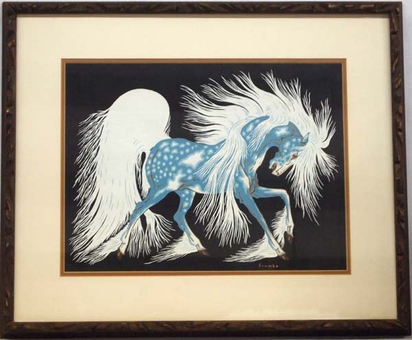 Native American Woody Crumbo Acrylic Print (1 of 2)