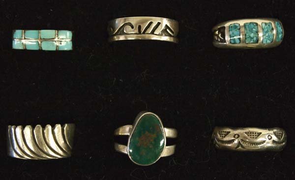 Native American Sterling Silver Rings (1 of 3)