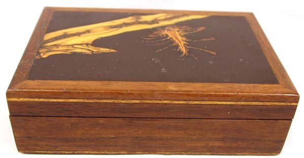 Packinger and Jenson Hand Crafted Walnut Wood Box (1 of 4)