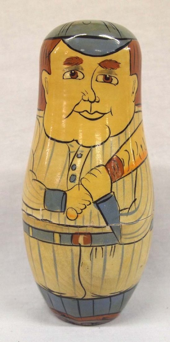 Famous Baseball Players Metrushka Nesting Dolls (1 of 5)