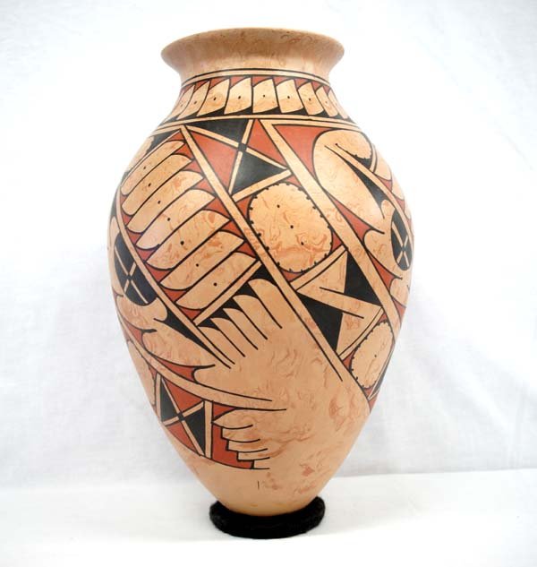 Mexican Mata Ortiz Pottery Olla by Fito Tena (1 of 3)