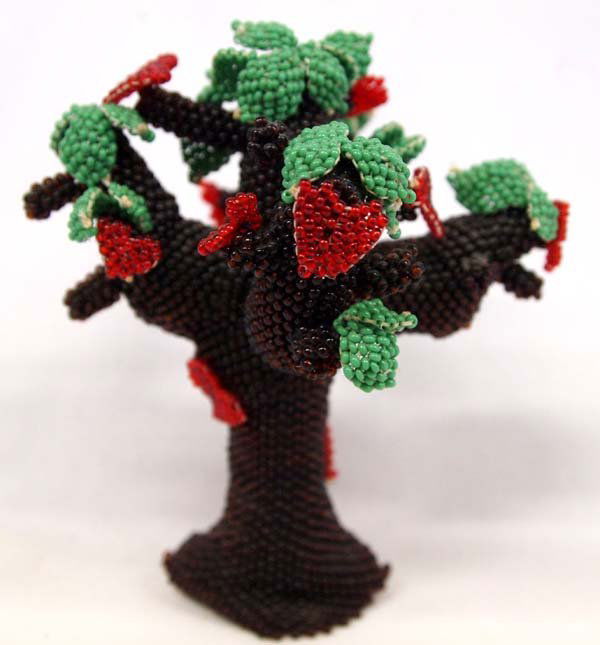 Zuni Hand Beaded Apple Tree by Rhonda Dodson (1 of 4)