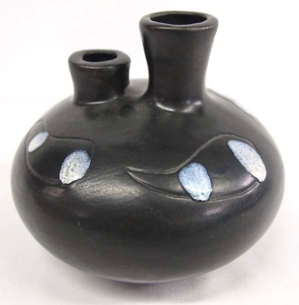 Pueblo Ceramic Double Spout Pot (1 of 3)