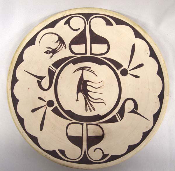 Vintage 1979 Navajo Ceramic Plate by Jessica (1 of 4)