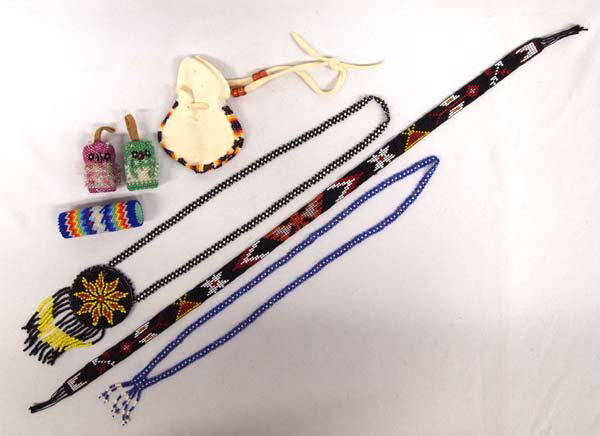 Collection of Native American Beaded Items (1 of 4)