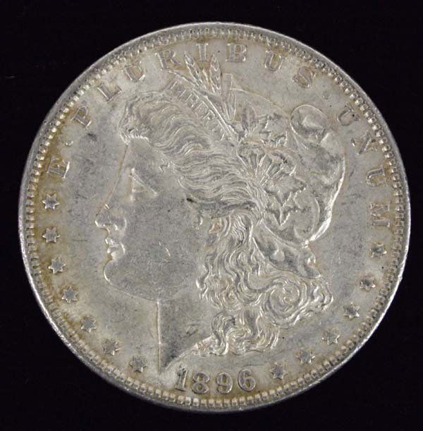 1896 Morgan Silver Dollar (1 of 2)