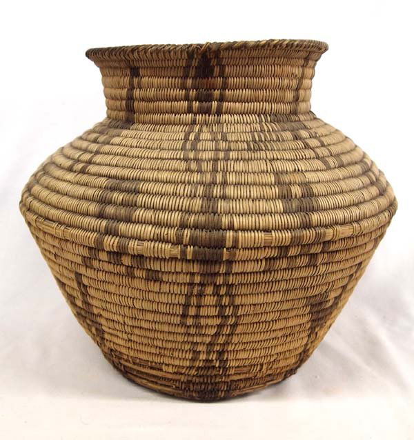 Antique Apache Figural Basket (1 of 3)
