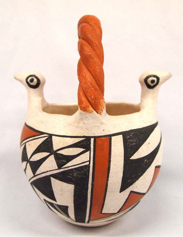 Native American Acoma Pottery Jar by G. Salvador (1 of 4)