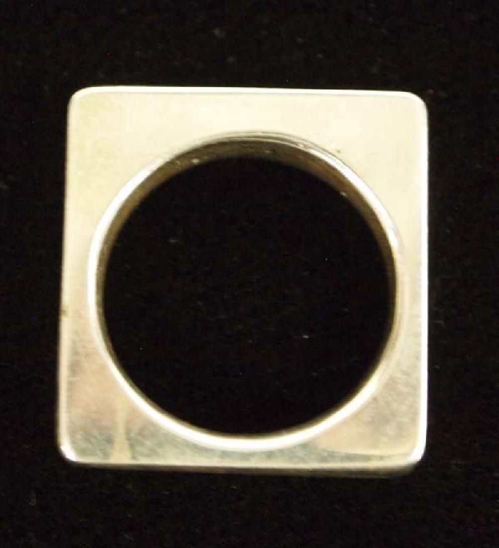 Square Sterling Silver Ring, Size 8.5, $6.50 S&H (1 of 1)