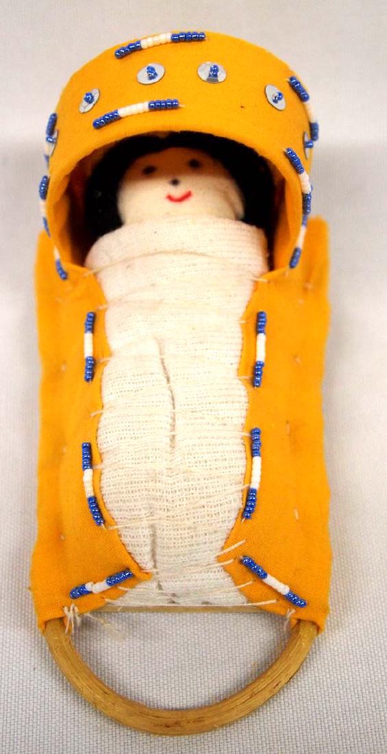 Apache Mini Cradleboard, 2'' x 2'', $6.50 S&H (1 of 1)