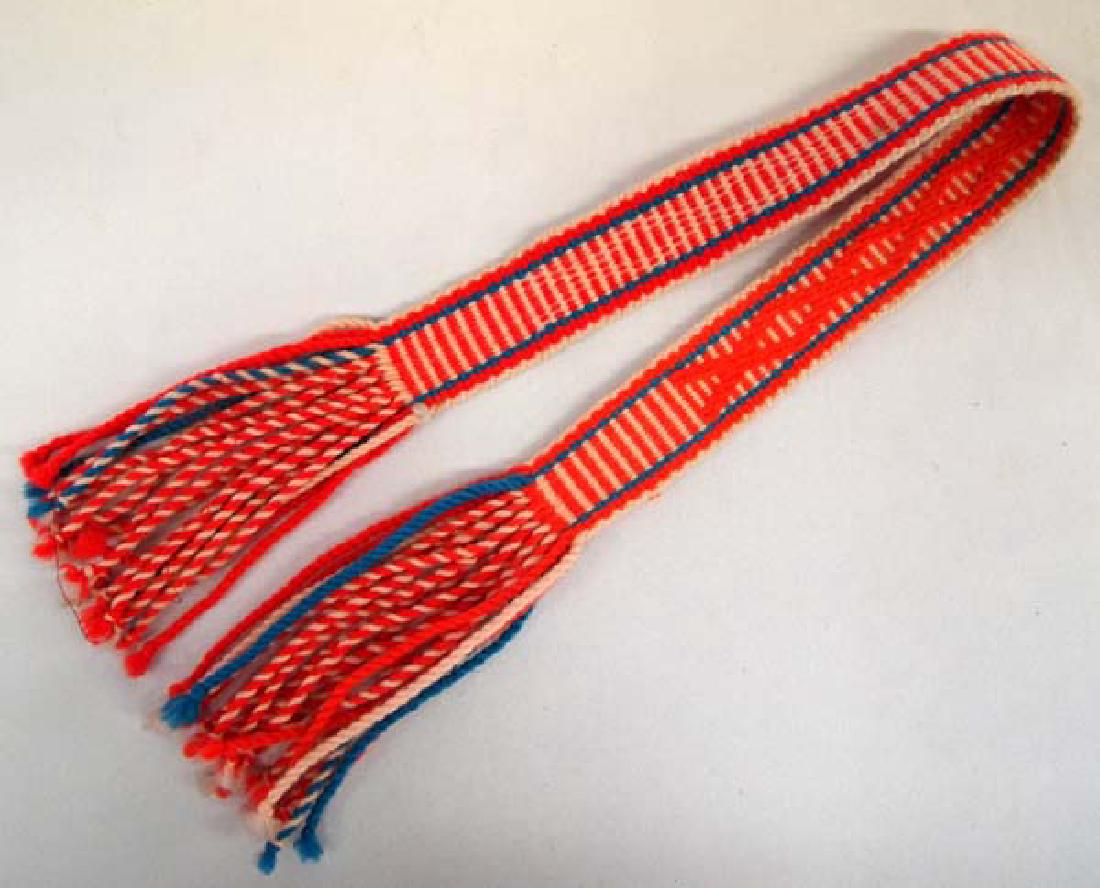 Navajo Child's Sash, 29''L, $6.50 S&H: Native American Navajo Child's Sash, 29''L, $6.50 S&H