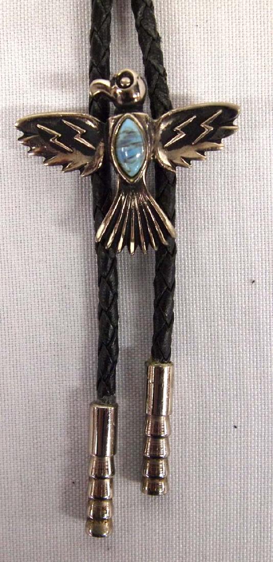 Eagle Bolo Tie, 2''L Slide, $6.50 S&H (1 of 1)