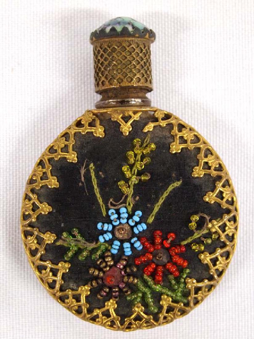 Glass Parfum Bottle, 3'', $6.50 S&H (1 of 1)