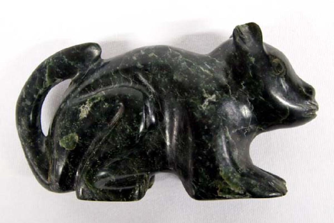 Jadeite Rat Figurine, 5''L, $6.50 S&H: Jadeite Rat Figurine, 5''L, $6.50 S&H