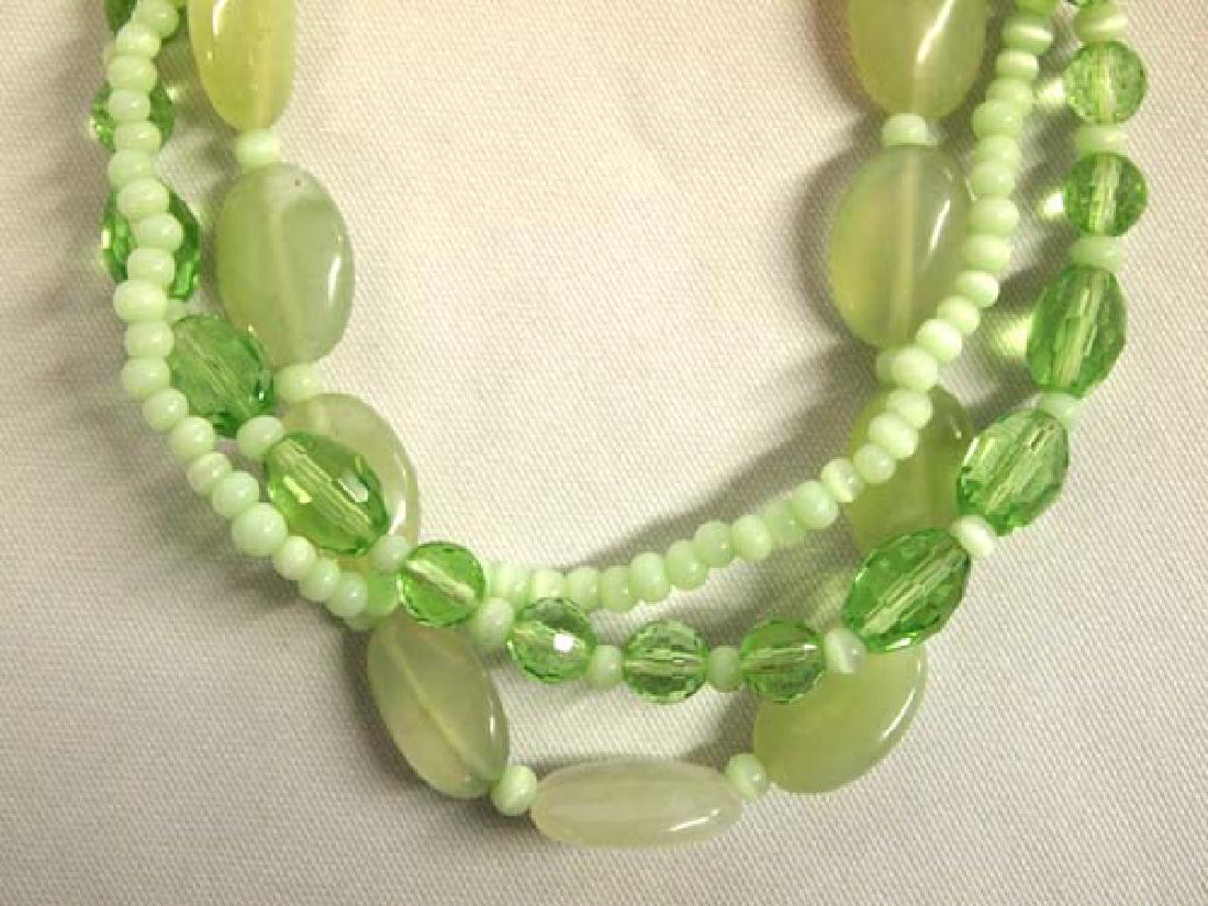 Jadeite Necklace, 28''L, $6.50 S&H: Jadeite Necklace, 28''L, $6.50 S&H