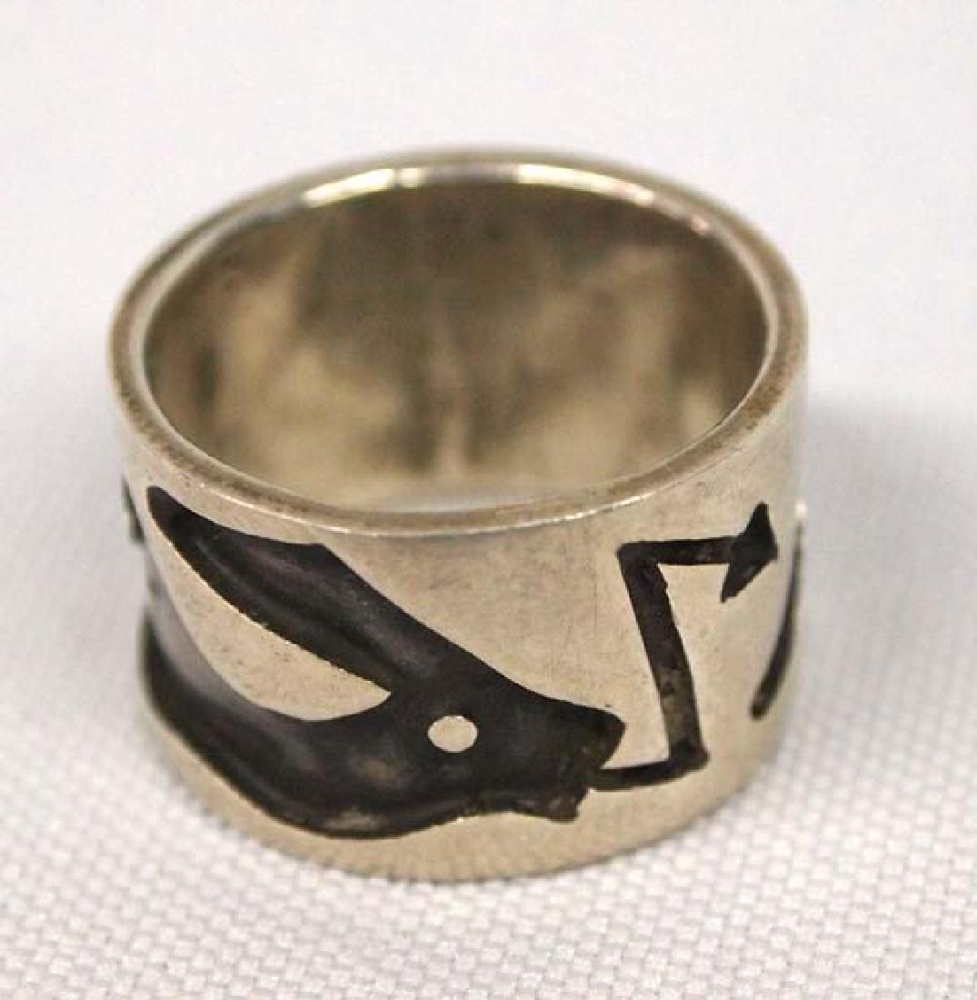 Navajo Sterling Silver Ring, Size 7, S&H $6.50: Navajo Sterling Silver Ring, Size 7, S&H $6.50