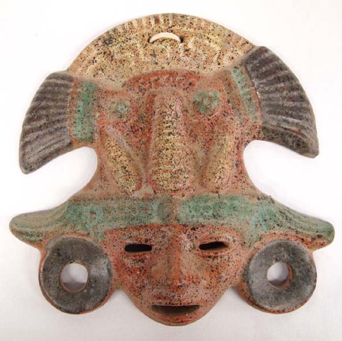 Mexican Pottery Mask, 10'', $12.50 S&H (1 of 1)