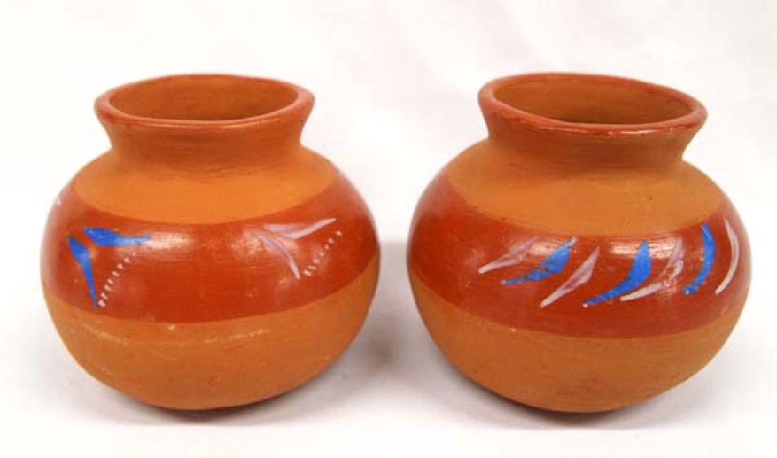 2 Mexican Redware Bowls, 5''D, $14.00 S&H: 2 Mexican Redware Bowls, 5''D, $14.00 S&H