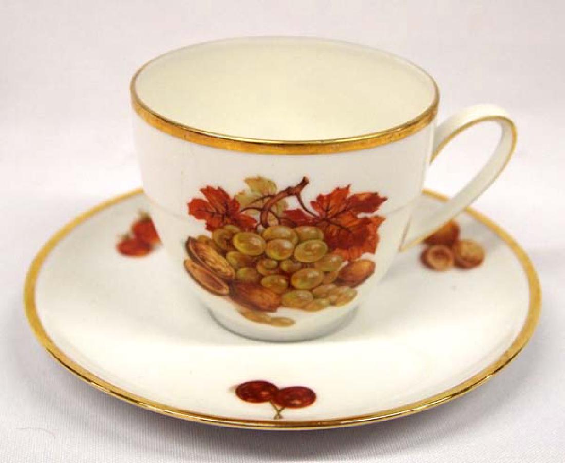 German Porcelain Cup & Saucer, 5.5''D, $14.00 S&H: German Porcelain Cup & Saucer, saucer measures 5.5''D, $14.00 S&H