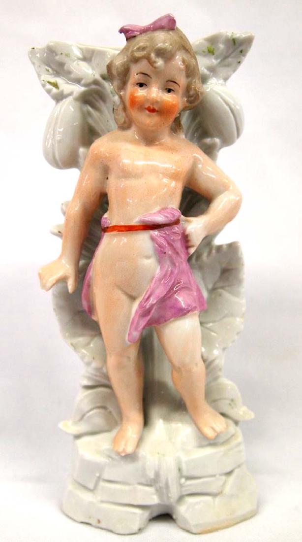 Victorian Ceramic Pocket Vase, 6'', $6.50 S&H (1 of 1)