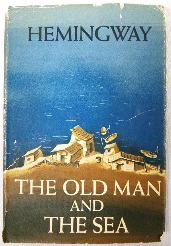 1st Edition The Old Man and the Sea by Hemingway (1 of 9)