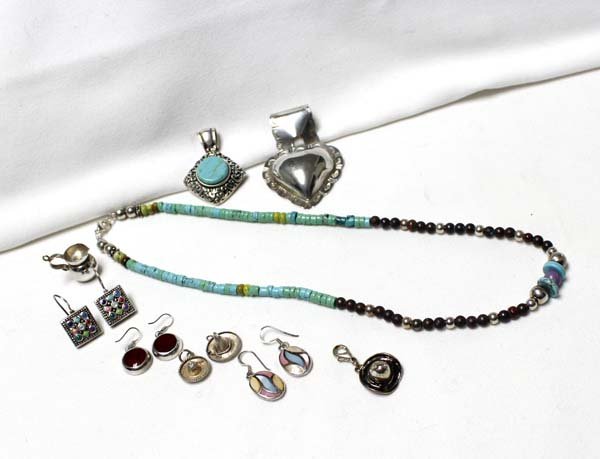 Collection of Sterling Silver Southwestern Jewelry (1 of 6)