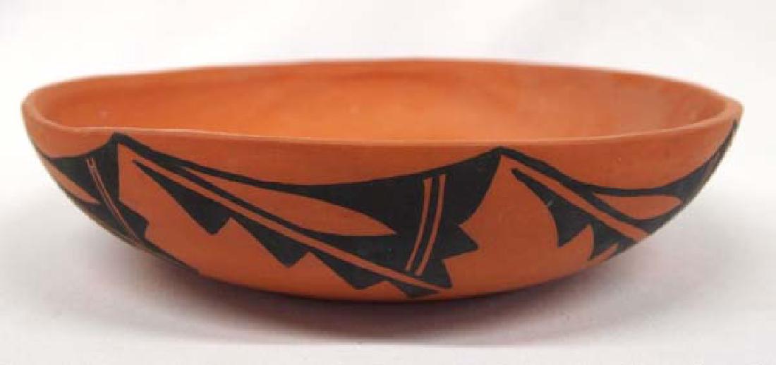 Santo Domingo Pottery Shallow Bowl (1 of 3)
