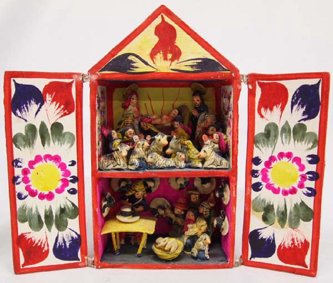 2 Tiered Peruvian Retablita (1 of 4)