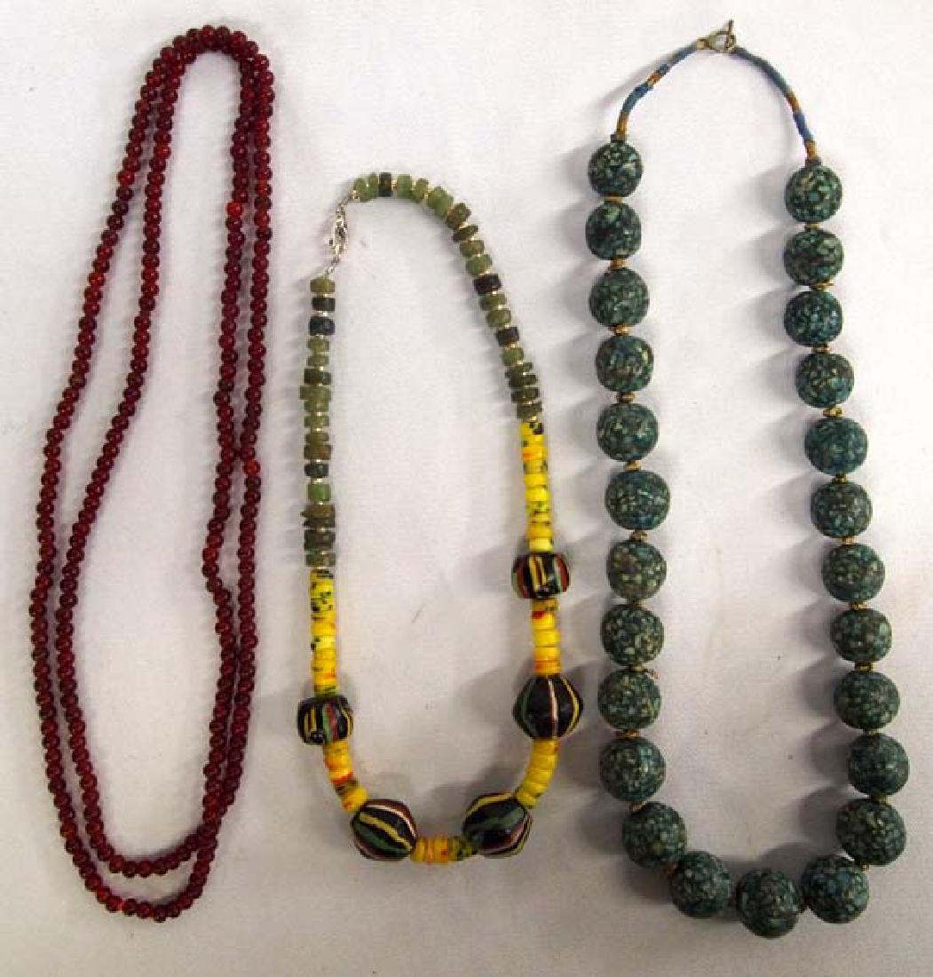 3 Strands of Antique Trade Beads (1 of 4)