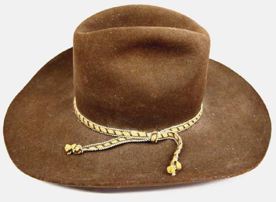 American Hat Brown Wool Cowboy Hat, Size 7.25 (1 of 4)