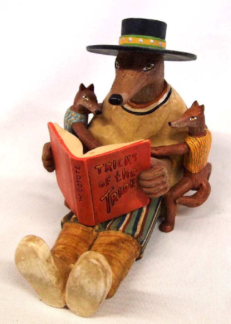 Robert Shields Whimsical Coyote Storyteller (1 of 7)