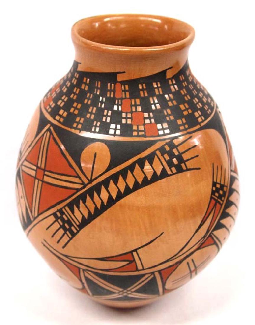 Mexican Mata Ortiz Polychrome Jar by Luis Ortiz (1 of 5)