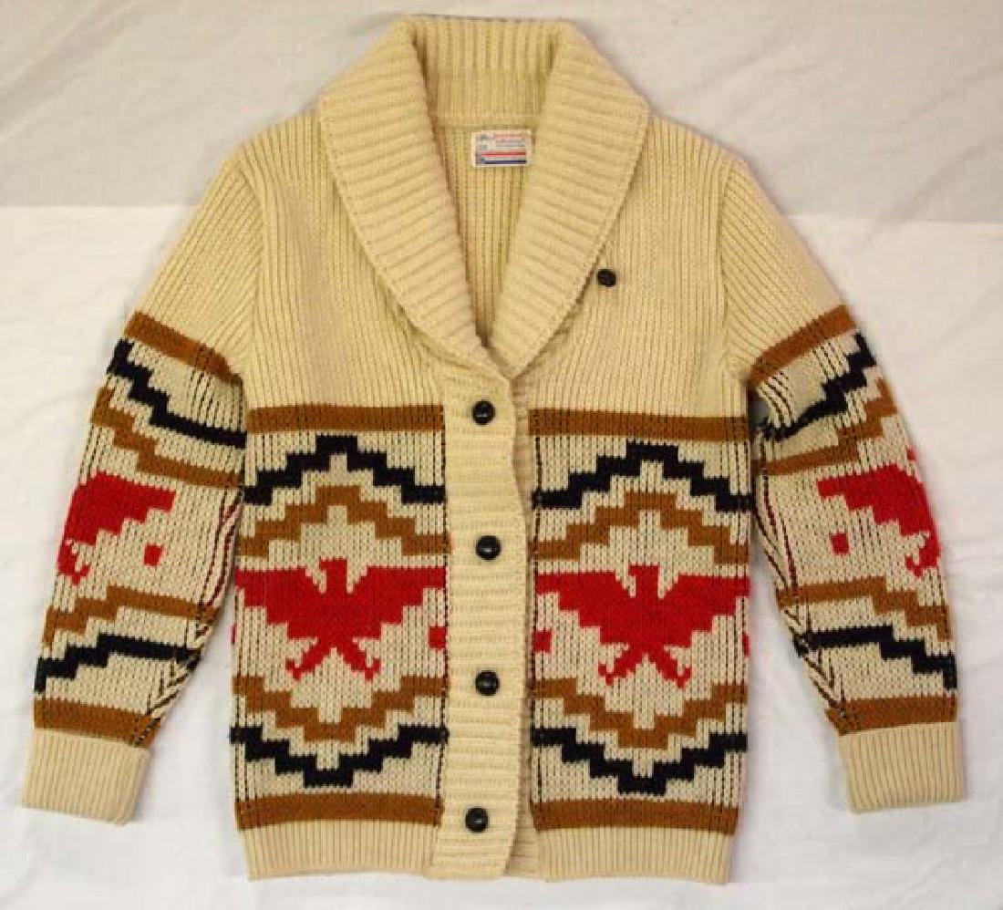 Pendleton Knockabouts 100 Percent Wool Sweater: Pendleton Knockabouts 100 Percent Wool Button Up Sweater, size 38, comes with original tag, nice and thick, beautiful colors