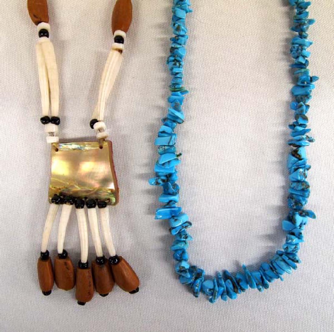 Pair of Native American Necklaces (1 of 3)