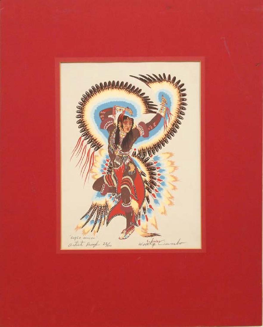 Woody Crumbo Eagle Dancer Signed Artist Proof (1 of 4)