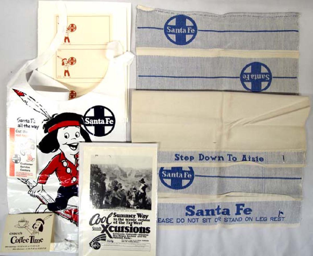 Vintage Santa Fe Railroad Memorabilia (1 of 2)