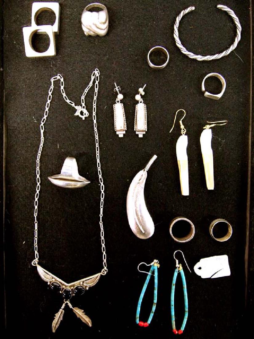 Sterling Silver Jewelry, Some Native American (1 of 4)