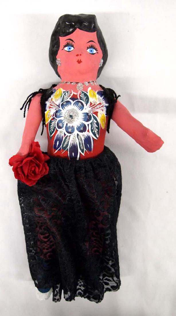 Mexican Paper Mache' Puta Doll (1 of 2)