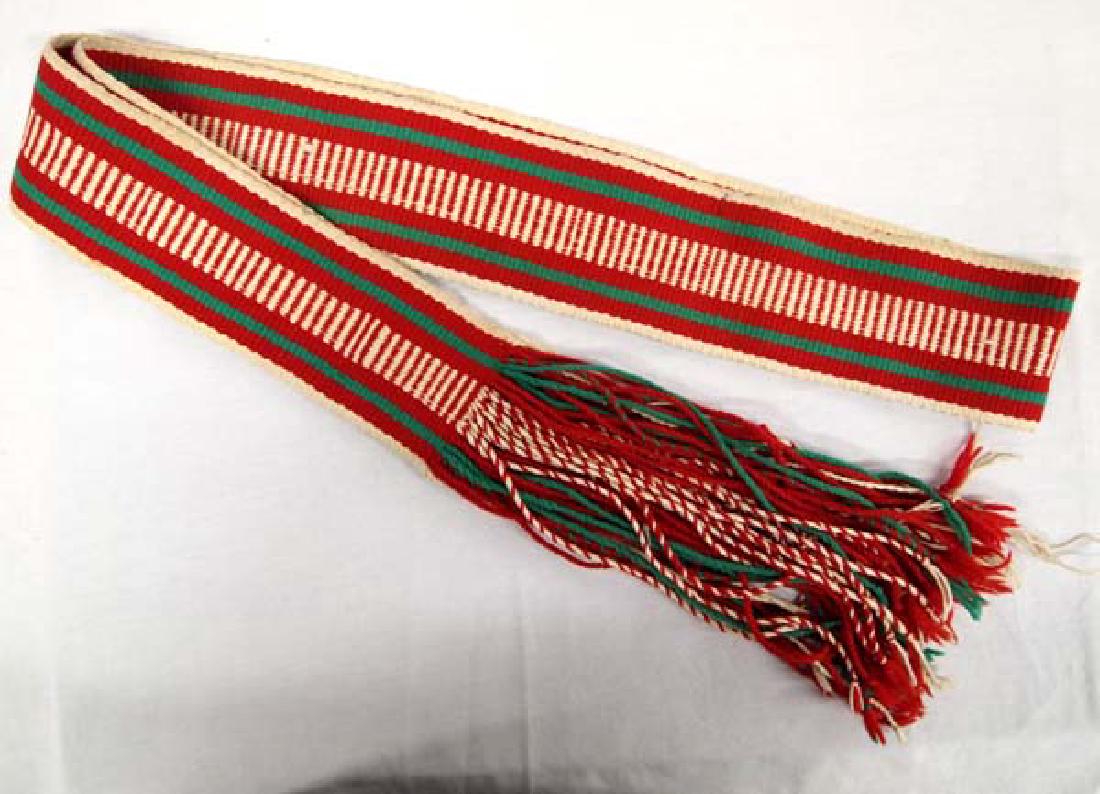 Native American Hopi Fringed Dance Sash (1 of 2)