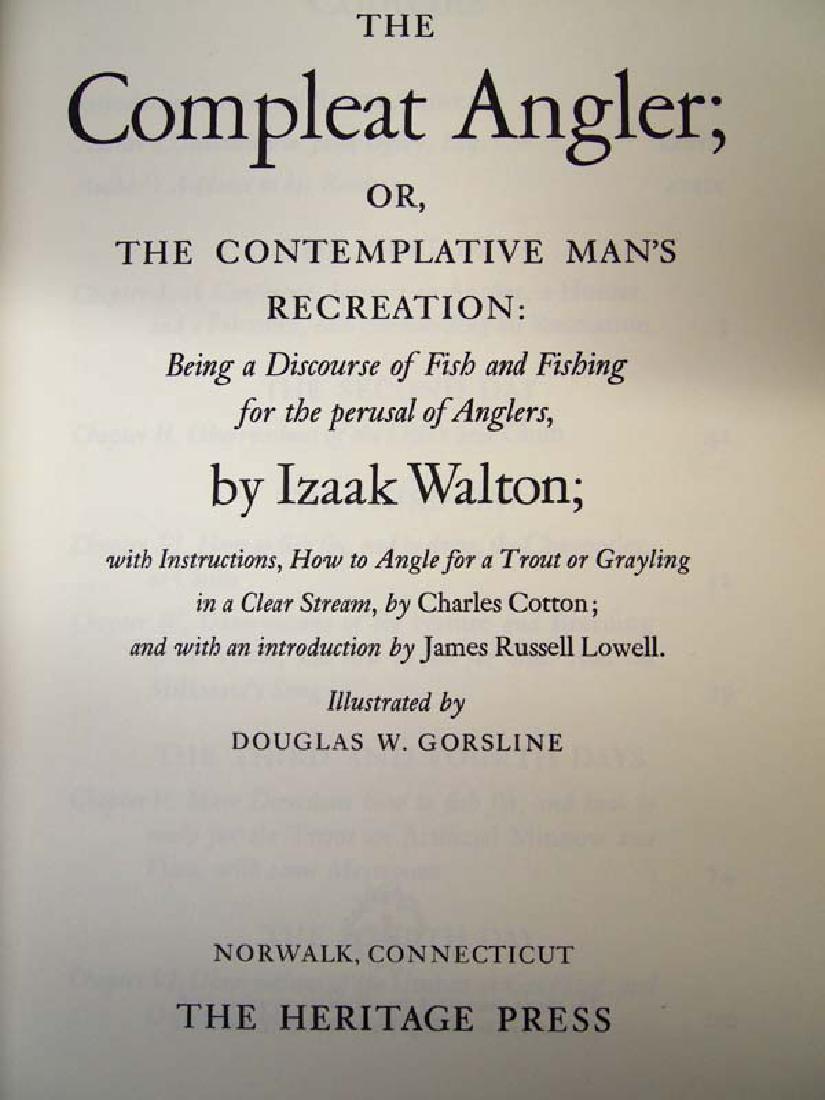 The Complete Angler by Izaak Walton, Hardback Book (1 of 4)