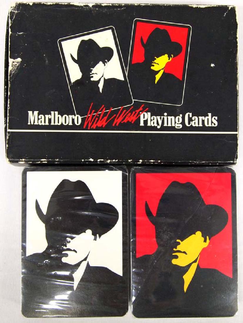 Double Deck Set Marlboro Wild West Playing Cards (1 of 2)