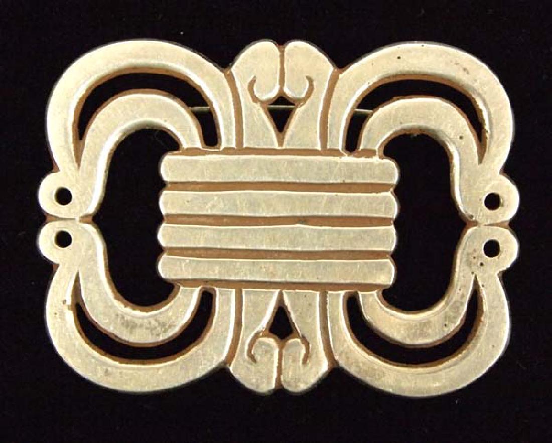 Vintage Casa Prieto Mexican Sterling Silver Pin (1 of 3)