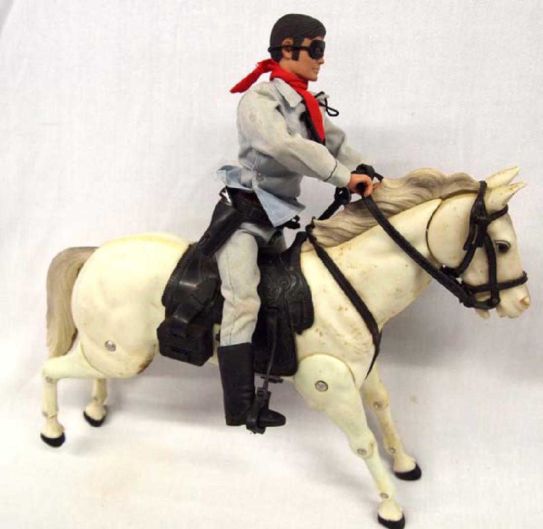 1973 Marx Gabriel Lone Ranger Action Figure Doll